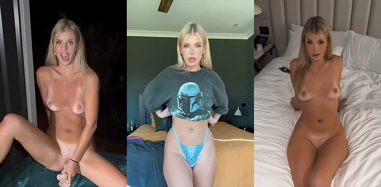 澳洲OF女王【LaylaRoo】新片流出，温泉假屌自慰潮吹，轮船上服侍富二代口交内射淫荡十足