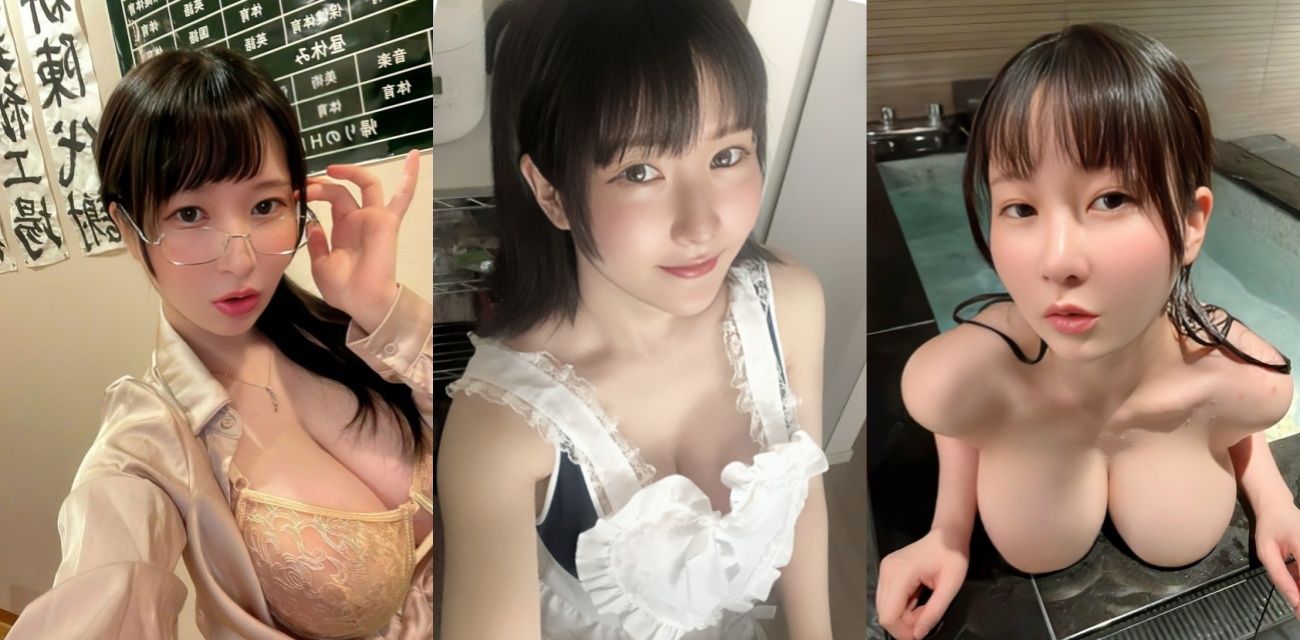 OF巨乳女神【LunaAmemiya】大尺度新作，曲线身体扭臀摆腰动作妩媚狂野火辣，画面诱惑骚劲十足