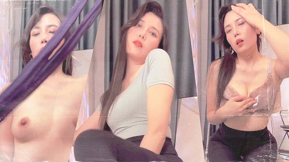 快手福利 超极品轻熟少妇『蝶蝶姐』可甜可御干净粉嫩身材好客厅裸舞自慰丝袜塞逼 (5)