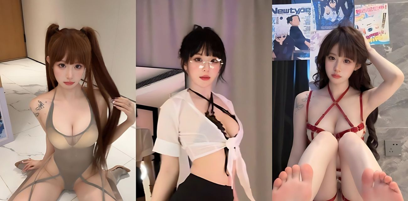 抖音百万粉网红【超蓝布罗莉】擦边福利，绝美御姐性感妩媚，扭臀辣舞娇躯令人垂涎