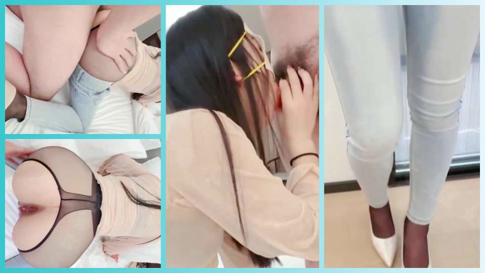 《会喷水亲姐姐》❤️绿帽欲上头忽悠自己亲姐姐开房，蒙上姐姐眼睛中途换人偷操，白虎美穴无套内射